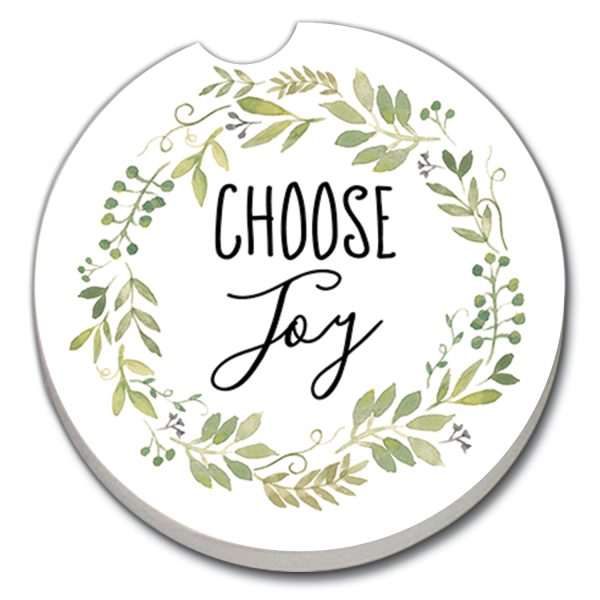 Choose Joy Absorbent Stone Car Coaster 1 Pack