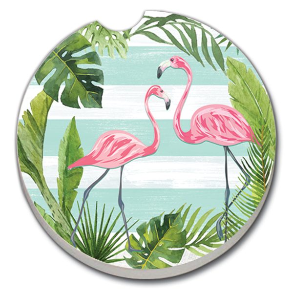 Flamingo Car Coaster