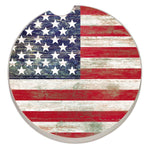 Load image into Gallery viewer, Americana Absorbent Stone Car Coaster 1 Pack
