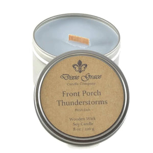Dixie Grace wooden wick Candles