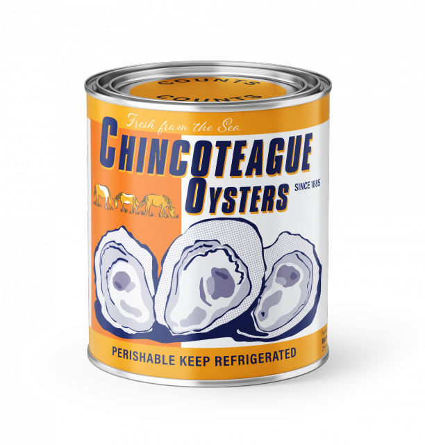Vintage Chincoteague Oyster Candle