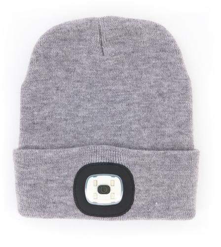 Night Scope™ Rechargeable LED Beanie-Grey