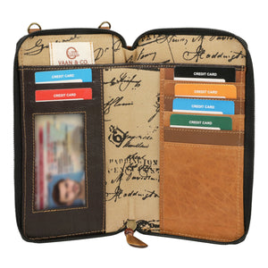 HANNAH RAWHIDE CELLPHONE CROSSBODY