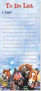 Magnetic List Pads- Horse